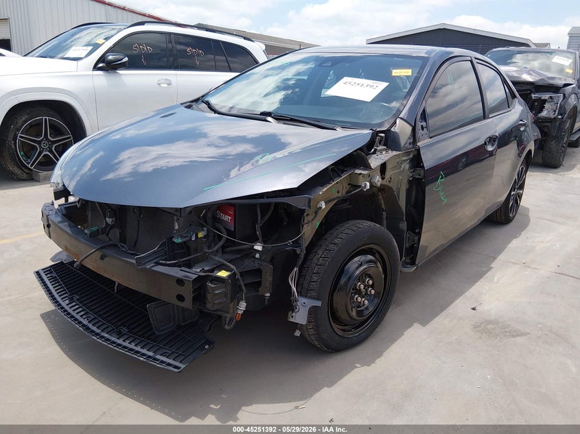 2019 Toyota Corolla VIN 5YFBURHE4KP939291 IAAI salvage auction — FRONT END, Original (Texas), sold $5,850 on 2026-07-14 (photo 2)