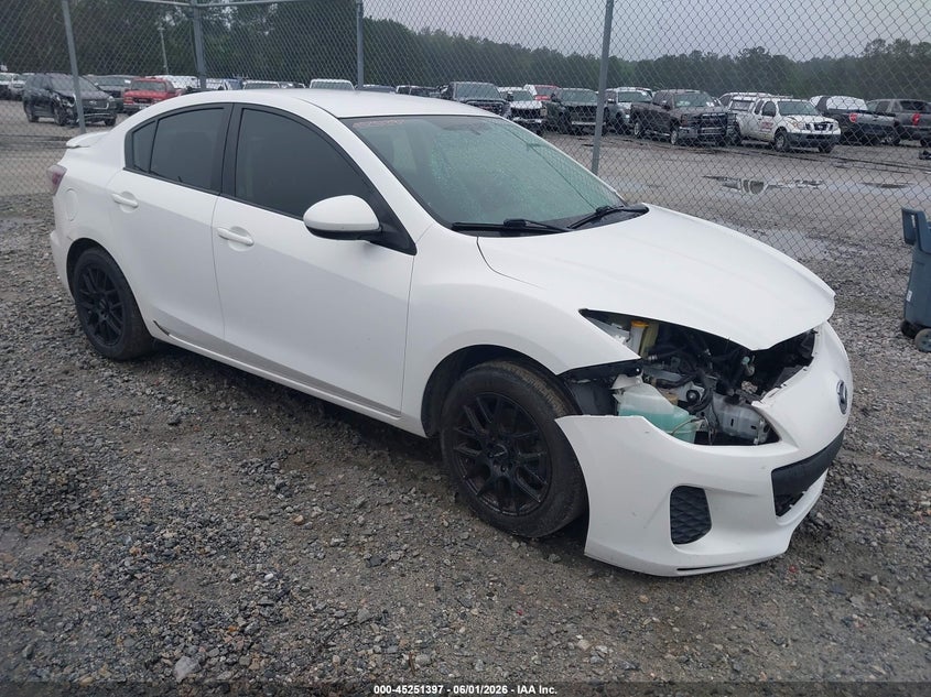 2012 Mazda 3 VIN JM1BL1V75C1554967 IAAI salvage auction — FRONT END, Salvage (Georgia), sold $800 on 2026-07-10 (photo 1)