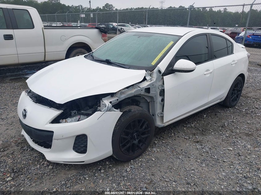 2012 Mazda 3 VIN JM1BL1V75C1554967 IAAI salvage auction — FRONT END, Salvage (Georgia), sold $800 on 2026-07-10 (photo 2)