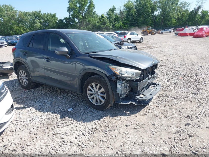 2014 Mazda Cx-5 VIN JM3KE4CY9E0406358 IAAI salvage auction — FRONT END, Salvage Title, sold $2,325 on 2026-07-20 (photo 1)