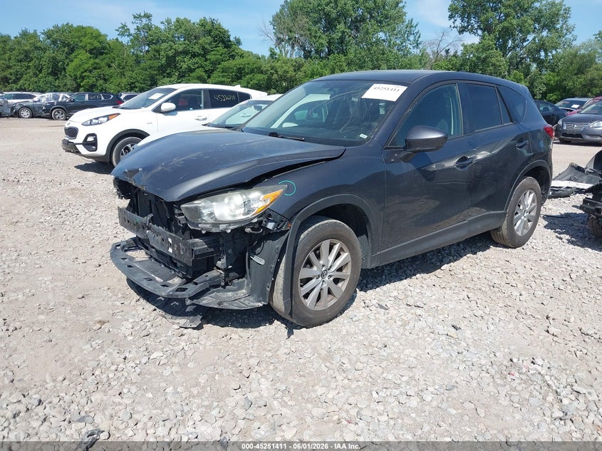 2014 Mazda Cx-5 VIN JM3KE4CY9E0406358 IAAI salvage auction — FRONT END, Salvage Title, sold $2,325 on 2026-07-20 (photo 2)