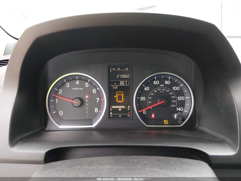 2008 Honda Cr-v VIN JHLRE48778C067130 IAAI salvage auction — FRONT END, Clear (Arkansas), sold $1,050 on 2026-07-09 (photo 7)
