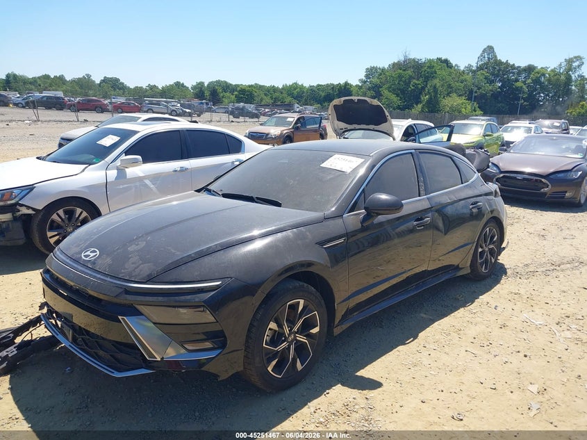2024 Hyundai Sonata VIN KMHL64JAXRA370143 IAAI salvage auction — REAR END, Salvage Title, sold $2,150 on 2026-07-20 (photo 2)