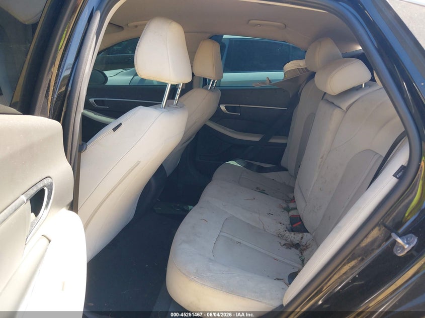 2024 Hyundai Sonata VIN KMHL64JAXRA370143 IAAI salvage auction — REAR END, Salvage Title, sold $2,150 on 2026-07-20 (photo 8)