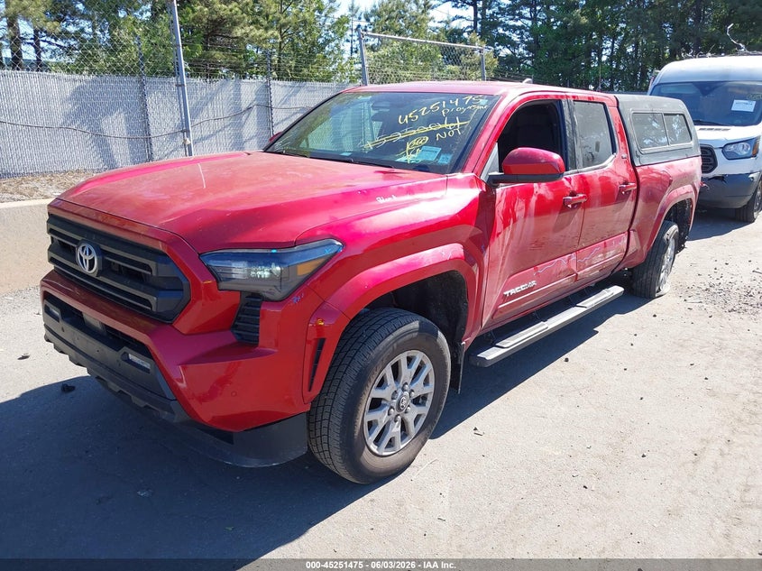 2024 Toyota Tacoma VIN 3TYLB5JN1RT024482 IAAI salvage auction — REAR END, Wait Title, sold $18,100 on 2026-08-01 (photo 2)