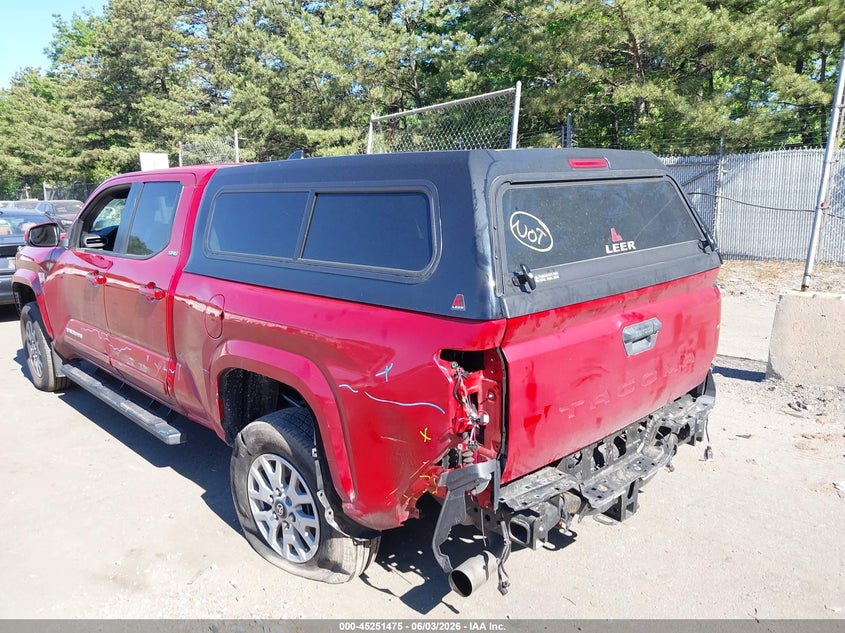 2024 Toyota Tacoma VIN 3TYLB5JN1RT024482 IAAI salvage auction — REAR END, Wait Title, sold $18,100 on 2026-08-01 (photo 3)