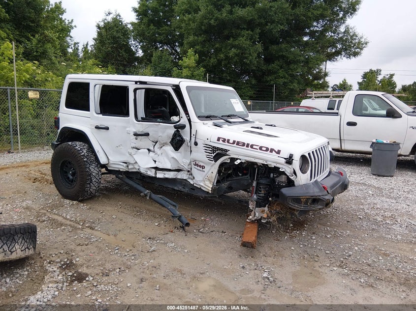 2021 Jeep Wrangler / VIN 1C4HJXFN8MW820292 — IAAI salvage auction photo