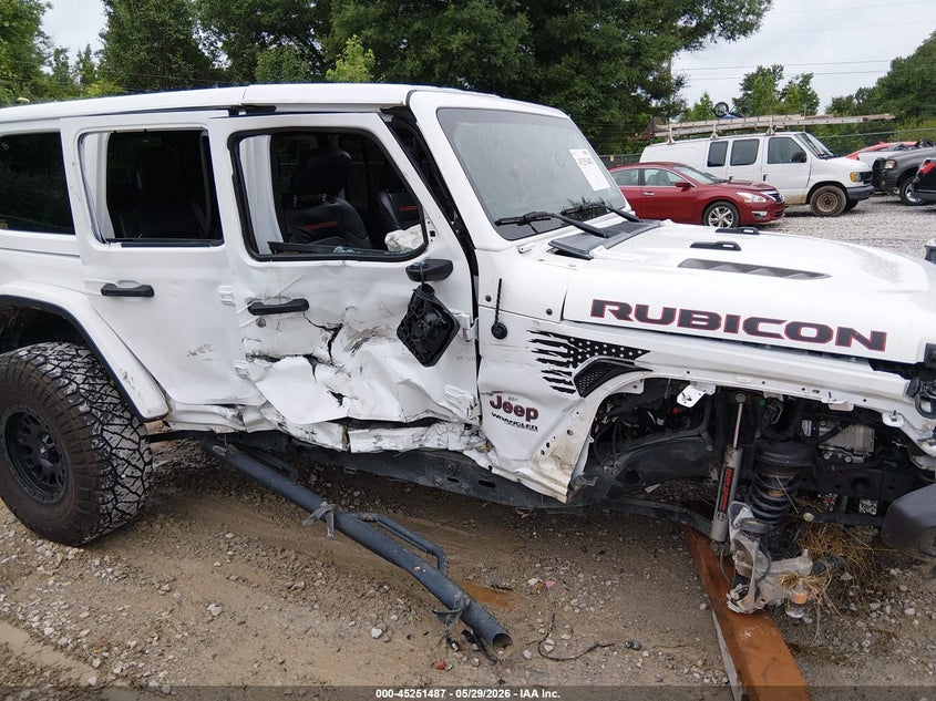 2021 Jeep Wrangler / VIN 1C4HJXFN8MW820292 IAAI salvage auction — RIGHT SIDE, Salvage (Alabama), sold $7,000 on 2026-08-31 (photo 6)