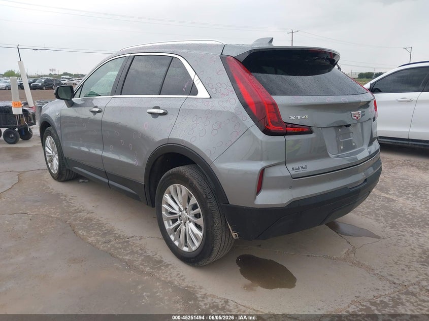 2024 Cadillac Xt4 VIN 1GYAZAR42RF127648 IAAI salvage auction — LEFT FRONT, Original (Texas), sold $14,000 on 2026-08-20 (photo 3)