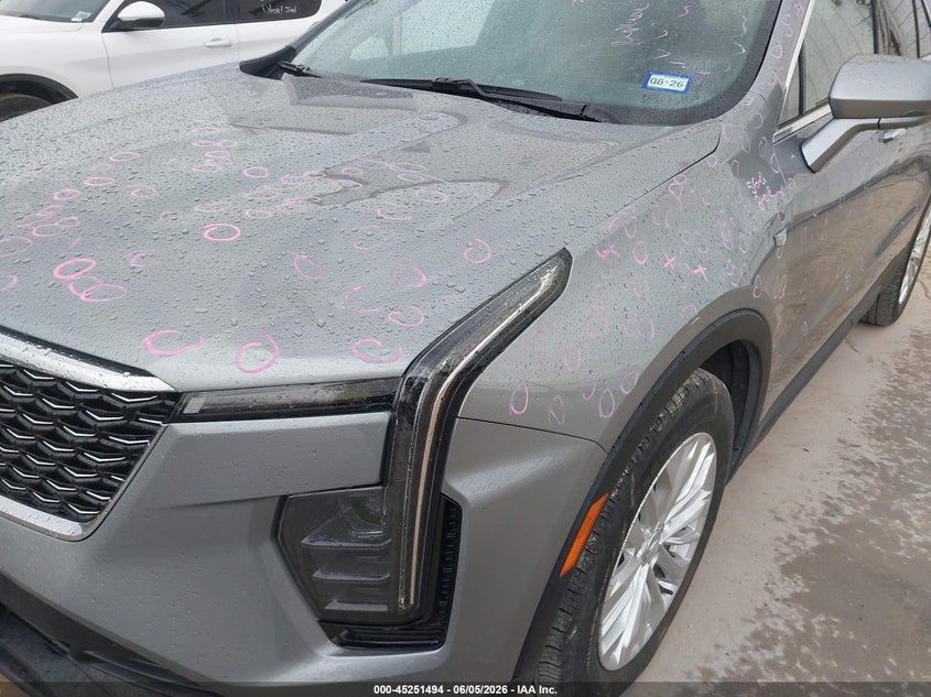 2024 Cadillac Xt4 VIN 1GYAZAR42RF127648 IAAI salvage auction — LEFT FRONT, Original (Texas), sold $14,000 on 2026-08-20 (photo 6)