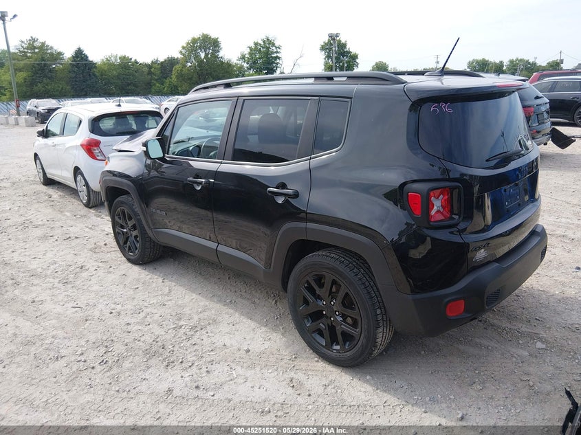 2017 Jeep Renegade VIN ZACCJBBB1HPF97735 IAAI salvage auction — FRONT END, Salvage Title, sold $1,100 on 2026-07-14 (photo 3)
