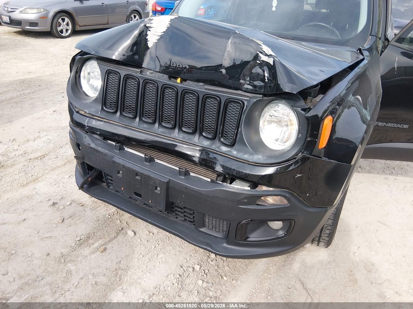 2017 Jeep Renegade VIN ZACCJBBB1HPF97735 IAAI salvage auction — FRONT END, Salvage Title, sold $1,100 on 2026-07-14 (photo 6)