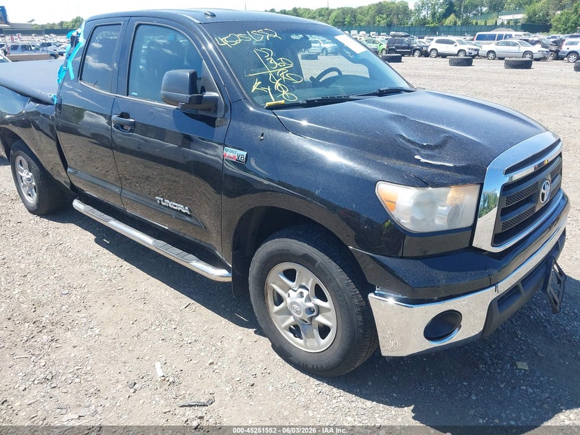 2012 Toyota Tundra VIN 5TFUY5F13CX247256 IAAI salvage auction — FRONT & REAR, Salvage (Pennsylvania), sold $4,550 on 2026-07-28 (photo 1)
