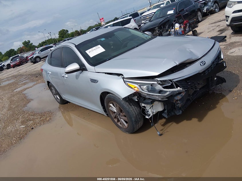 2020 Kia Optima VIN 5XXGT4L37LG388642 IAAI salvage auction — FRONT END, Salvage (Texas), sold $25 on 2026-07-29 (photo 1)