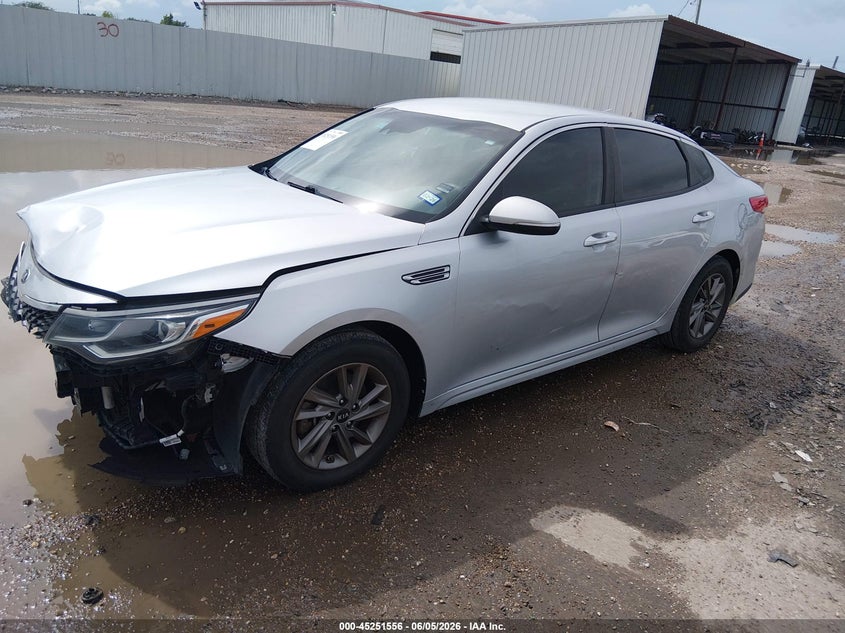 2020 Kia Optima VIN 5XXGT4L37LG388642 IAAI salvage auction — FRONT END, Salvage (Texas), sold $25 on 2026-07-29 (photo 2)