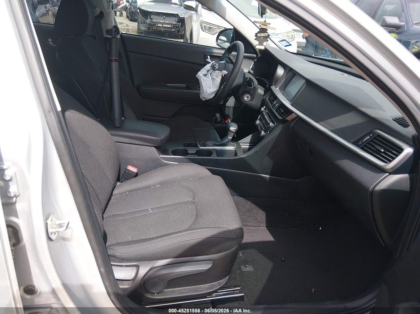 2020 Kia Optima VIN 5XXGT4L37LG388642 IAAI salvage auction — FRONT END, Salvage (Texas), sold $25 on 2026-07-29 (photo 5)
