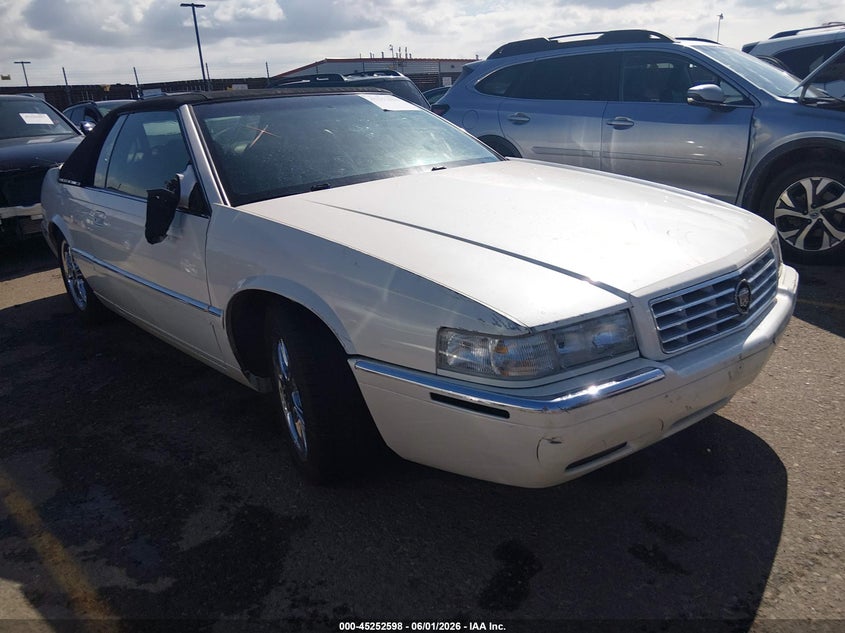 2000 Cadillac Eldorado VIN 1G6EL12Y3YU196898 IAAI salvage auction — LEFT FRONT, Salvage (Colorado), sold $250 on 2026-07-07 (photo 1)