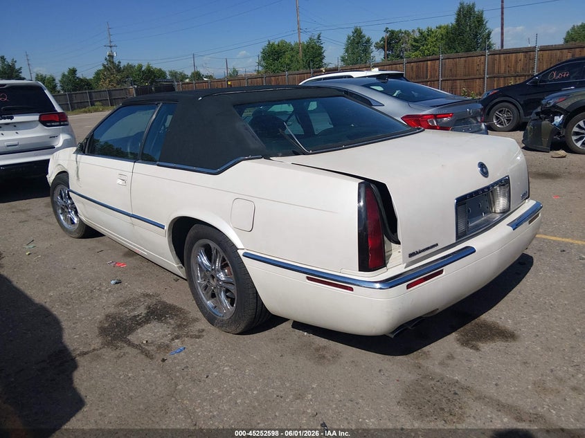 2000 Cadillac Eldorado VIN 1G6EL12Y3YU196898 IAAI salvage auction — LEFT FRONT, Salvage (Colorado), sold $250 on 2026-07-07 (photo 3)
