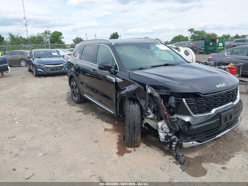 2025 Kia VIN KNDRH4JG9S5287668 IAAI salvage auction — RIGHT FRONT, Salvage (Virginia), sold $10,200 on 2026-07-29 (photo 1)