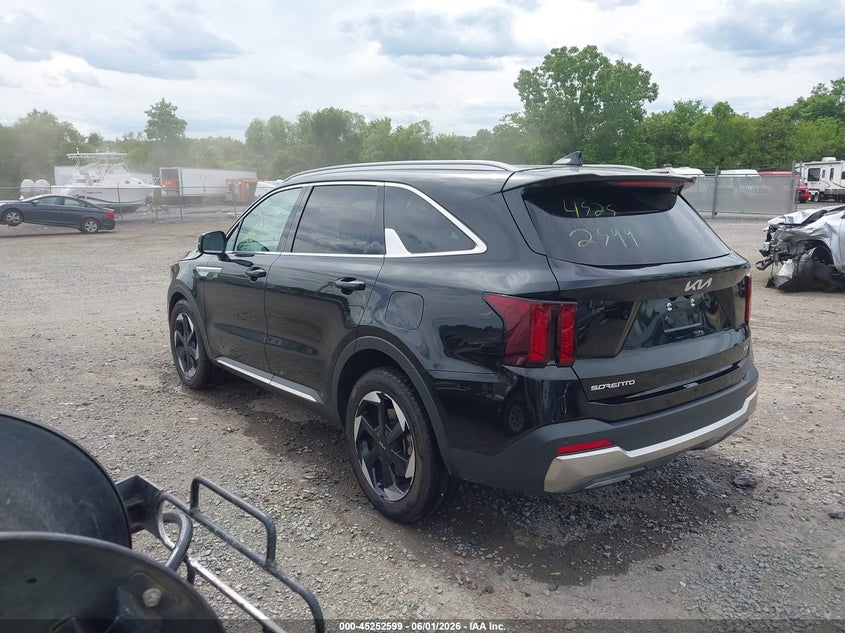 2025 Kia VIN KNDRH4JG9S5287668 IAAI salvage auction — RIGHT FRONT, Salvage (Virginia), sold $10,200 on 2026-07-29 (photo 3)