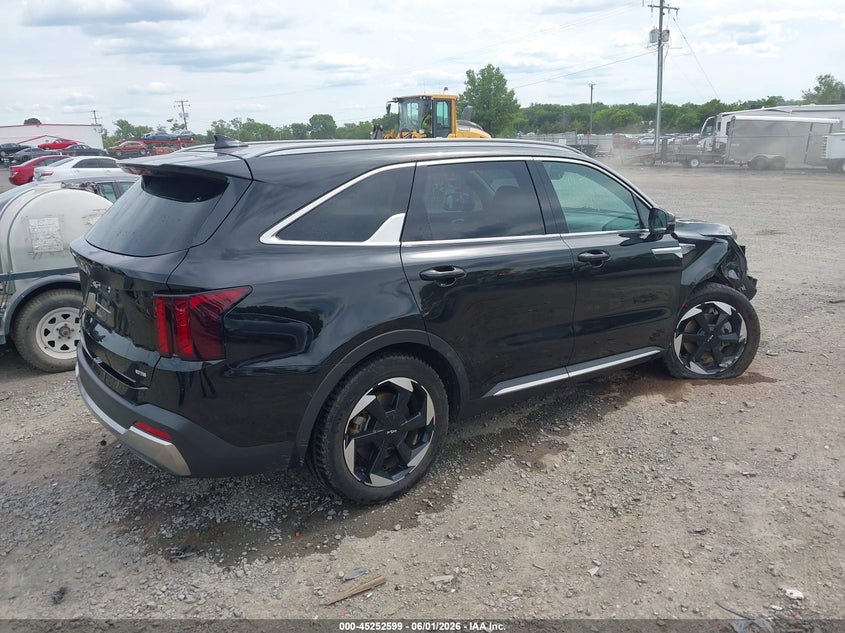 2025 Kia VIN KNDRH4JG9S5287668 IAAI salvage auction — RIGHT FRONT, Salvage (Virginia), sold $10,200 on 2026-07-29 (photo 4)