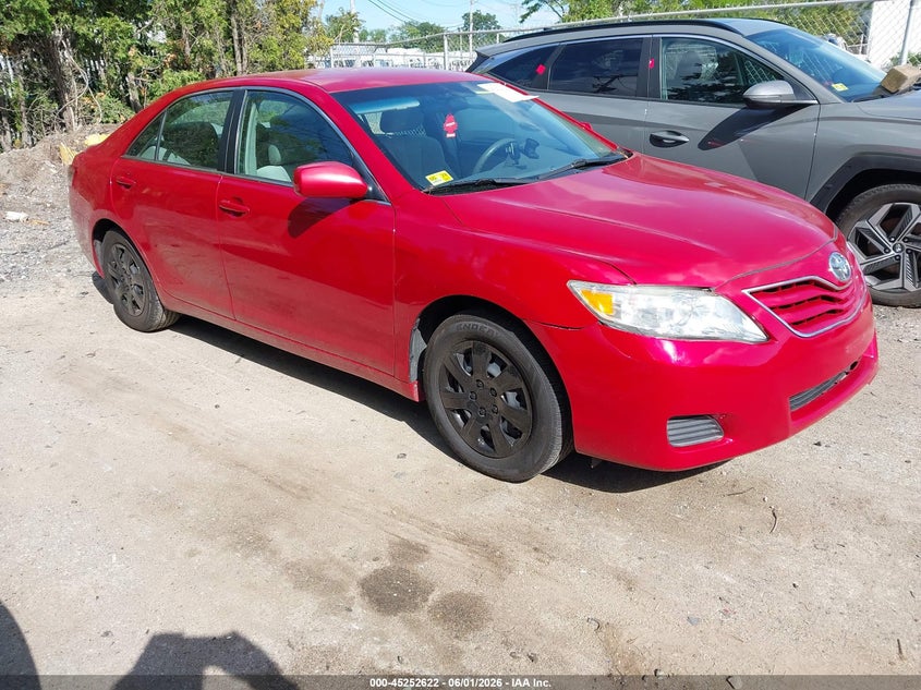 2011 Toyota Camry VIN 4T1BF3EK9BU742195 IAAI salvage auction — LEFT FRONT, Salvage (Rhode Island), sold $950 on 2026-07-19 (photo 1)