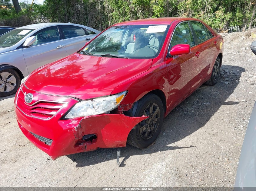 2011 Toyota Camry VIN 4T1BF3EK9BU742195 IAAI salvage auction — LEFT FRONT, Salvage (Rhode Island), sold $950 on 2026-07-19 (photo 2)