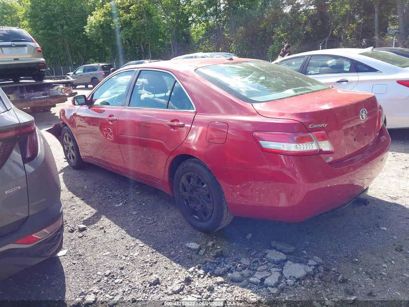 2011 Toyota Camry VIN 4T1BF3EK9BU742195 IAAI salvage auction — LEFT FRONT, Salvage (Rhode Island), sold $950 on 2026-07-19 (photo 3)