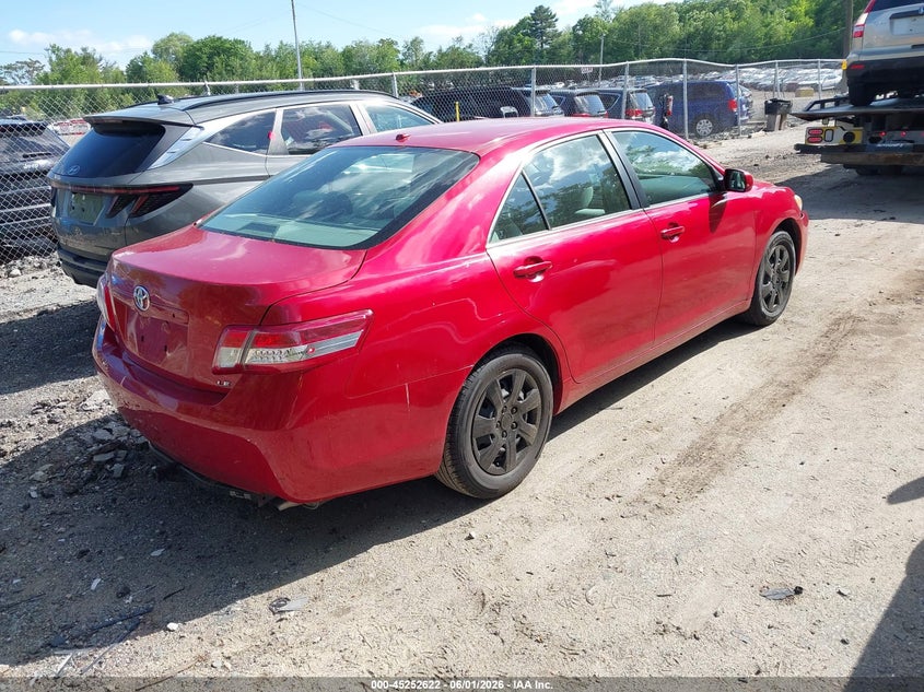 2011 Toyota Camry VIN 4T1BF3EK9BU742195 IAAI salvage auction — LEFT FRONT, Salvage (Rhode Island), sold $950 on 2026-07-19 (photo 4)