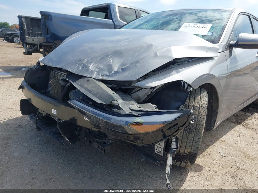 2025 Hyundai Elantra VIN KMHLS4DG2SU952169 IAAI salvage auction — FRONT END, Salvage (Texas), sold $2,250 on 2026-07-29 (photo 6)