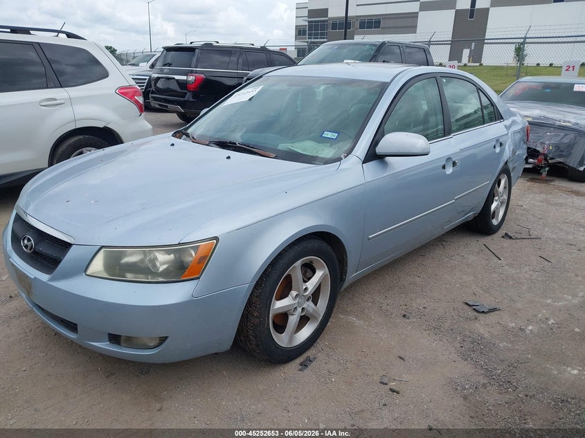 2007 Hyundai Sonata VIN 5NPEU46F27H213655 IAAI salvage auction — SIDE, Salvage (Texas), sold $250 on 2026-07-11 (photo 2)