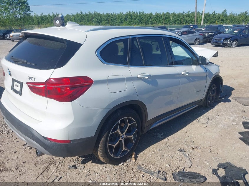 2017 BMW X1 VIN WBXHU7C34H5H34134 IAAI salvage auction — FRONT END, Salvage Title, sold $900 on 2026-07-29 (photo 4)