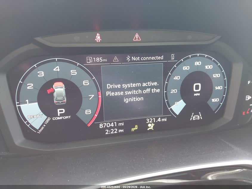 2022 Audi Q3 VIN WA1DECF33N1149259 IAAI salvage auction — FRONT END, Salvage Title, sold $7,200 on 2026-07-28 (photo 7)