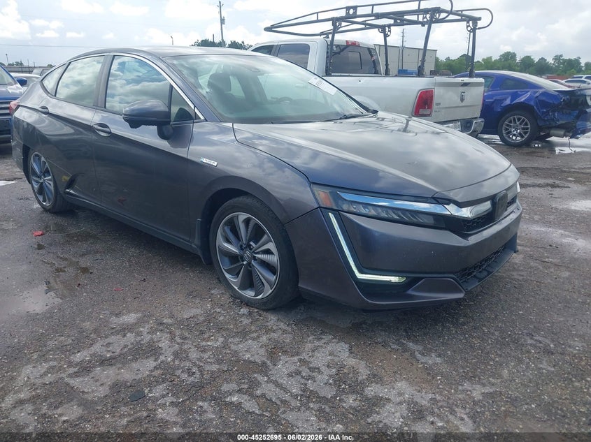 2018 Honda Clarity VIN JHMZC5F13JC009933 IAAI salvage auction — RIGHT FRONT, Original (Texas), sold $5,000 on 2026-07-24 (photo 1)