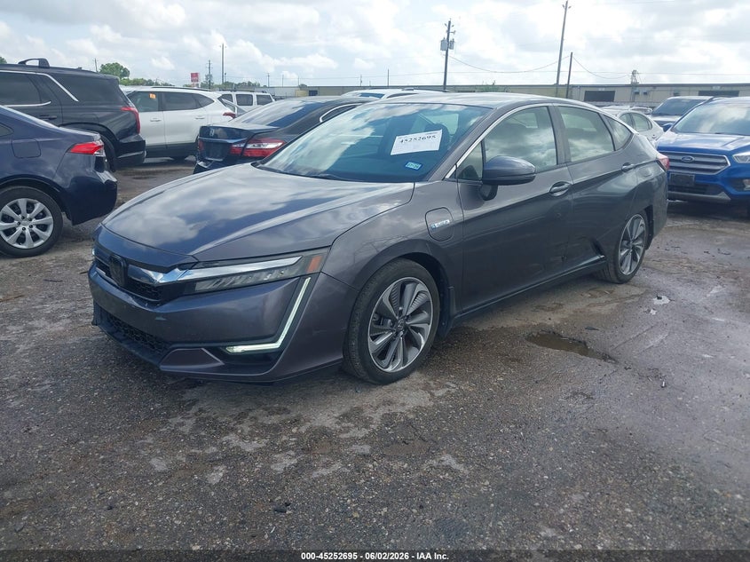 2018 Honda Clarity VIN JHMZC5F13JC009933 IAAI salvage auction — RIGHT FRONT, Original (Texas), sold $5,000 on 2026-07-24 (photo 2)