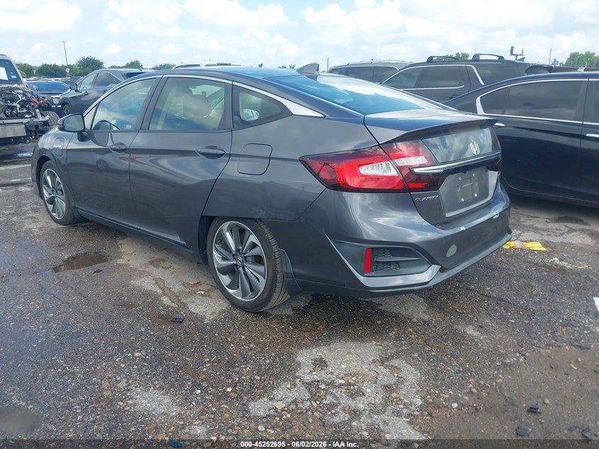 2018 Honda Clarity VIN JHMZC5F13JC009933 IAAI salvage auction — RIGHT FRONT, Original (Texas), sold $5,000 on 2026-07-24 (photo 3)