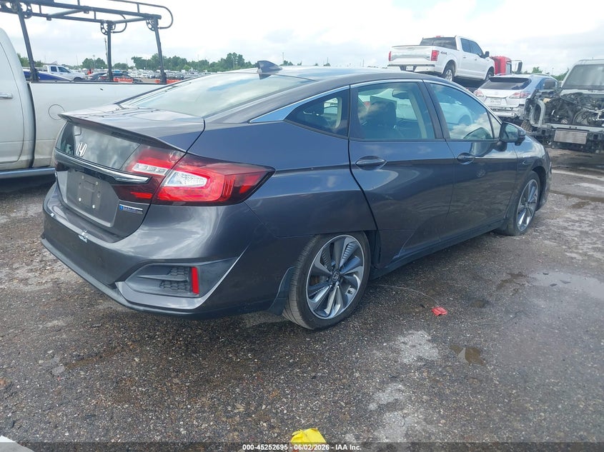 2018 Honda Clarity VIN JHMZC5F13JC009933 IAAI salvage auction — RIGHT FRONT, Original (Texas), sold $5,000 on 2026-07-24 (photo 4)