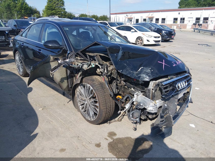 2016 Audi A6 VIN WAUFGAFC0GN004430 IAAI salvage auction — FRONT END, Salvage Title, sold $1,700 on 2026-07-13 (photo 1)