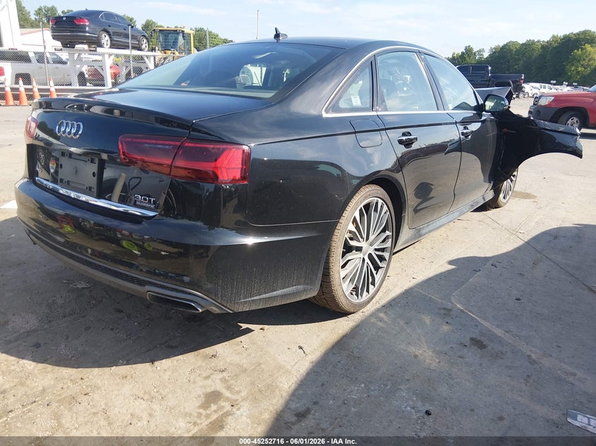 2016 Audi A6 VIN WAUFGAFC0GN004430 IAAI salvage auction — FRONT END, Salvage Title, sold $1,700 on 2026-07-13 (photo 4)