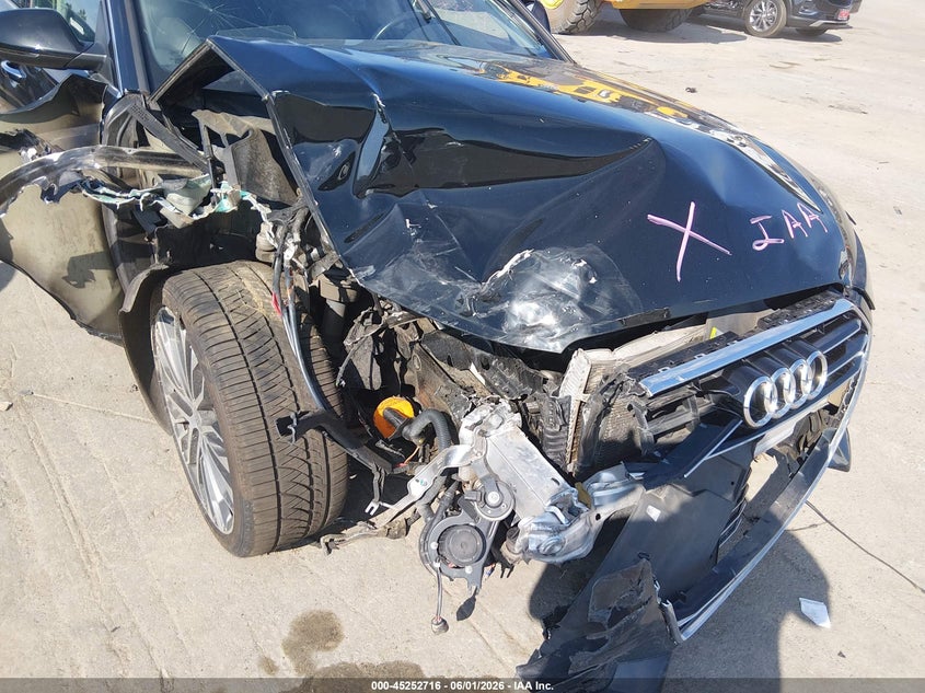 2016 Audi A6 VIN WAUFGAFC0GN004430 IAAI salvage auction — FRONT END, Salvage Title, sold $1,700 on 2026-07-13 (photo 6)