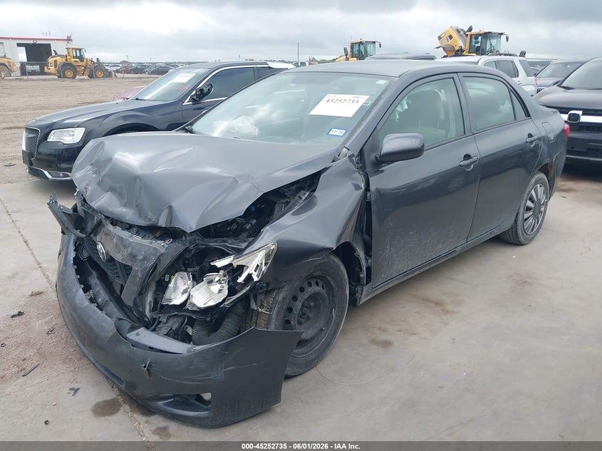 2010 Toyota Corolla VIN JTDBU4EE6AJ077928 IAAI salvage auction — FRONT END, Original (Texas), sold $1,050 on 2026-07-07 (photo 2)