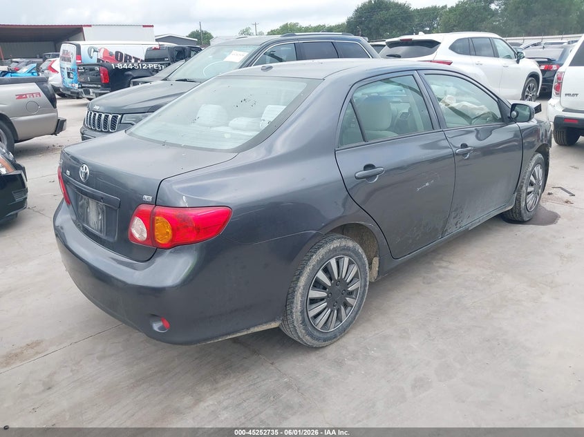 2010 Toyota Corolla VIN JTDBU4EE6AJ077928 IAAI salvage auction — FRONT END, Original (Texas), sold $1,050 on 2026-07-07 (photo 4)