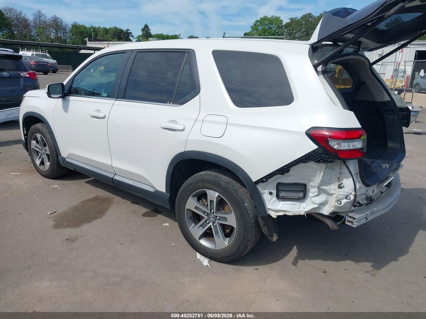 2025 Honda Pilot VIN 5FNYG1H46SB016638 IAAI salvage auction — REAR END, Salvage Title, sold $17,700 on 2026-07-28 (photo 3)