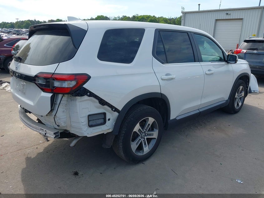 2025 Honda Pilot VIN 5FNYG1H46SB016638 IAAI salvage auction — REAR END, Salvage Title, sold $17,700 on 2026-07-28 (photo 4)