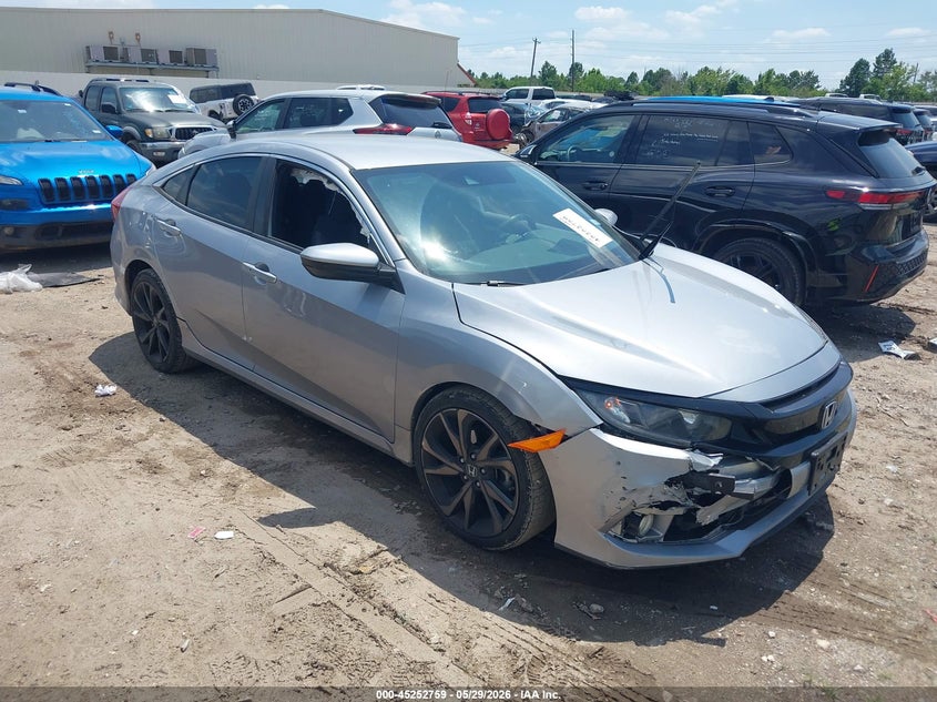 2020 Honda Civic VIN 19XFC2F82LE026623 — IAAI salvage auction photo