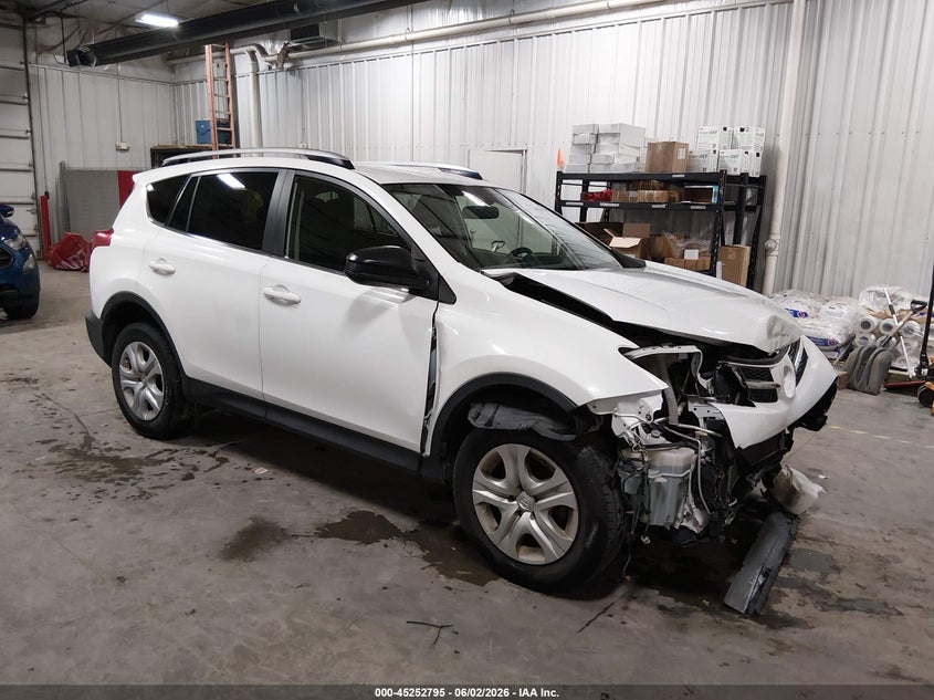2014 Toyota Rav 4 VIN JTMBFREV9ED057393 IAAI salvage auction — FRONT END, Salvage Title, sold $3,125 on 2026-07-14 (photo 1)