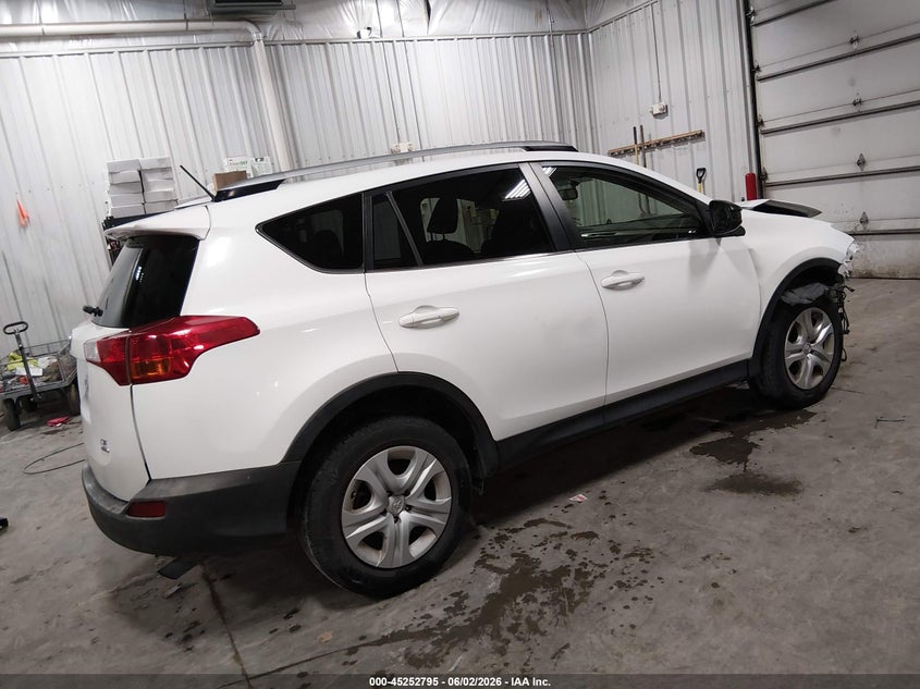 2014 Toyota Rav 4 VIN JTMBFREV9ED057393 IAAI salvage auction — FRONT END, Salvage Title, sold $3,125 on 2026-07-14 (photo 4)