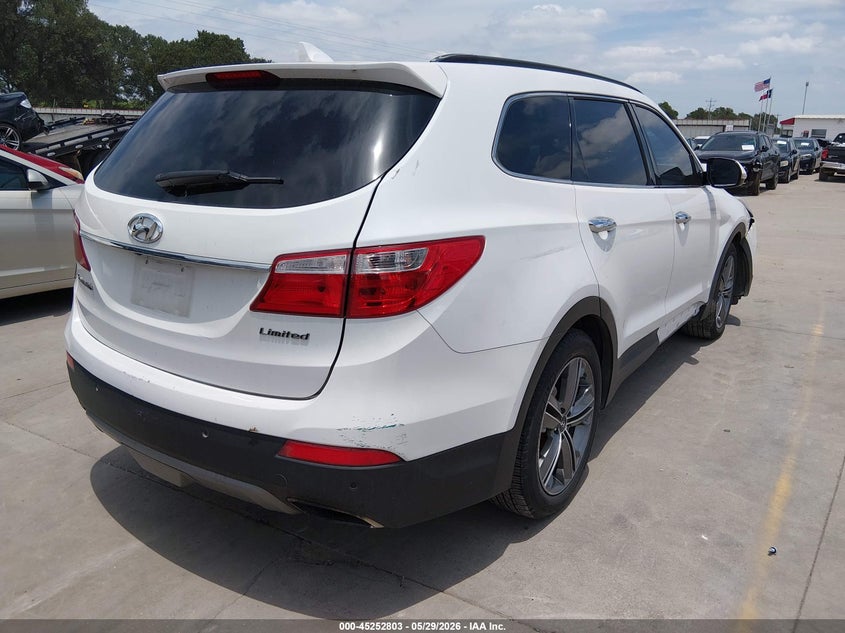 2014 Hyundai Santa fe VIN KM8SR4HF3EU037294 IAAI salvage auction — FRONT END, Original (Texas), sold $1,300 on 2026-07-21 (photo 4)
