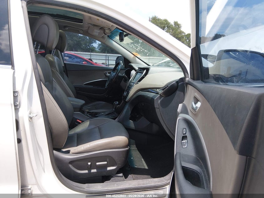 2014 Hyundai Santa fe VIN KM8SR4HF3EU037294 IAAI salvage auction — FRONT END, Original (Texas), sold $1,300 on 2026-07-21 (photo 5)
