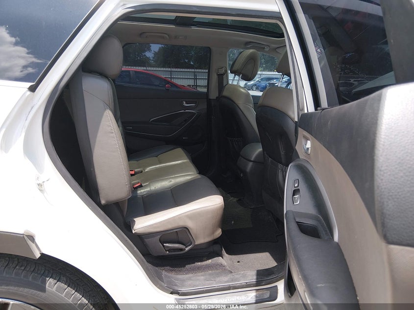 2014 Hyundai Santa fe VIN KM8SR4HF3EU037294 IAAI salvage auction — FRONT END, Original (Texas), sold $1,300 on 2026-07-21 (photo 8)